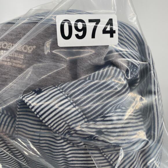 Toad&Co Polo Men’s Medium Gray & Black Striped Outdoor Active NormCore - Picture 7 of 7